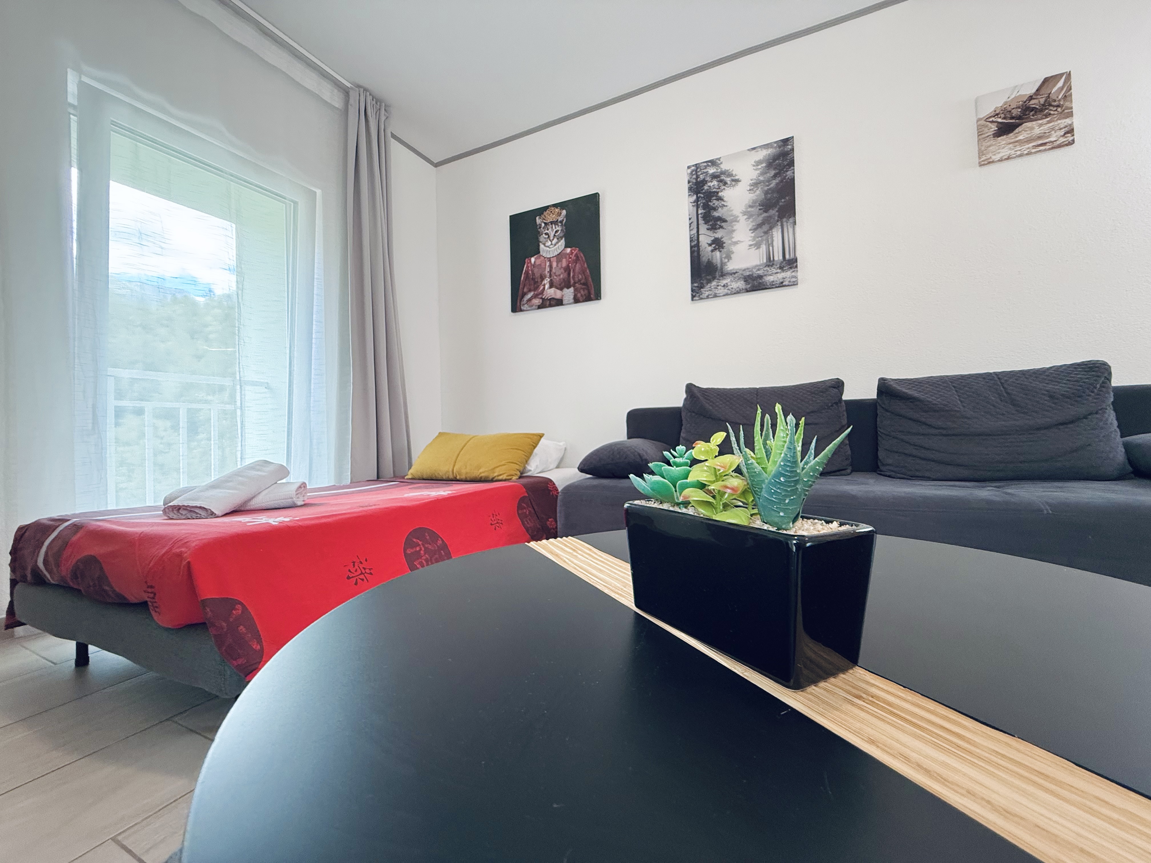 Apartment Doppelzimmer mit Küche 48m²